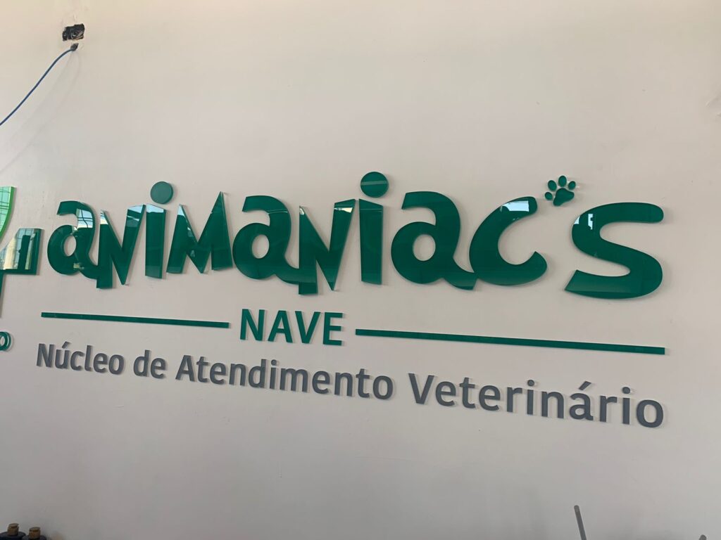 Comunicação visual para clínica veterinária.