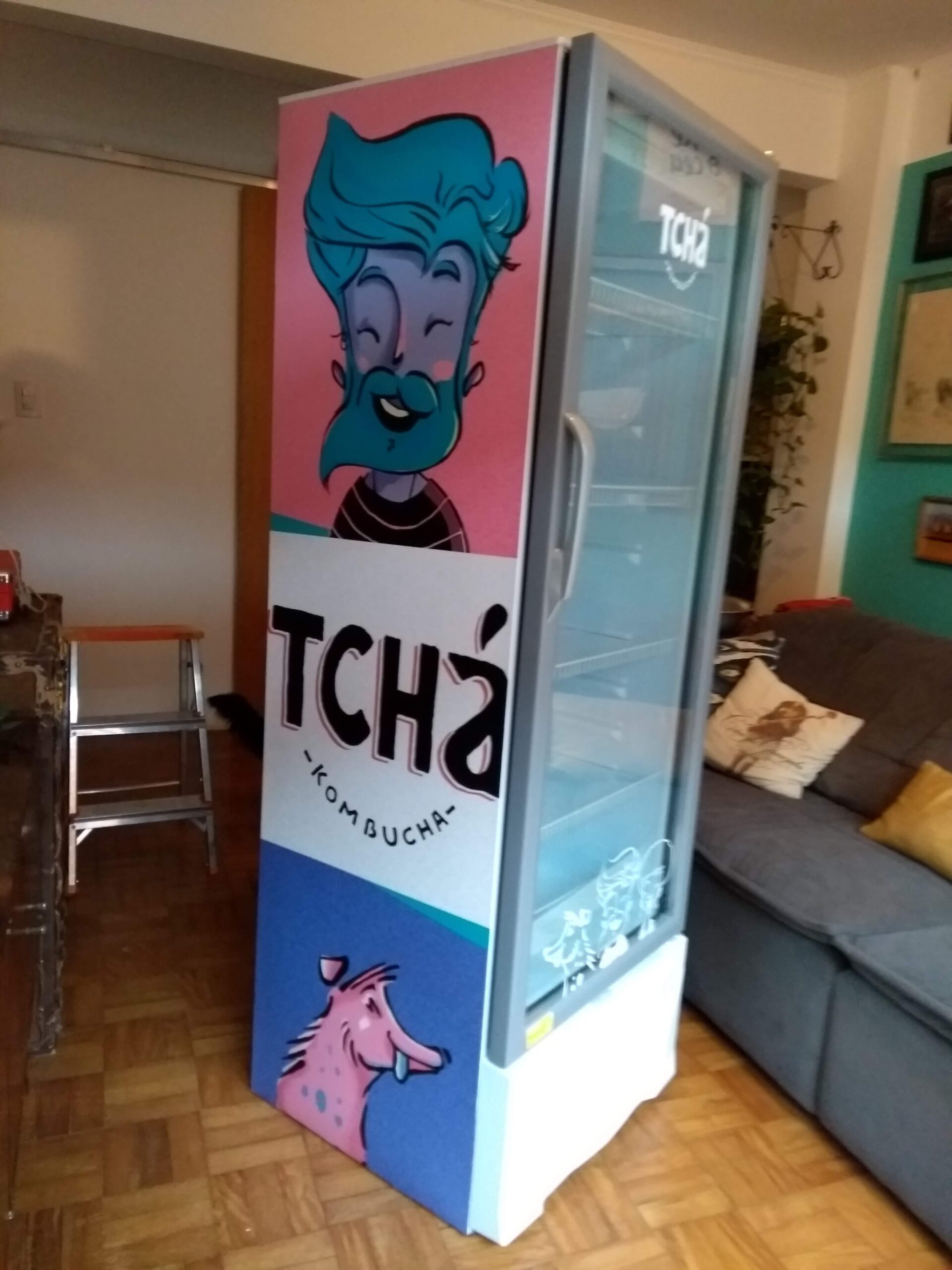 Adesivos personalizados para geladeira