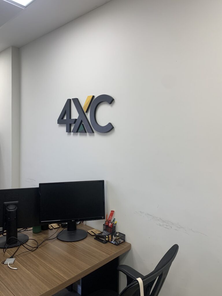 Comunicação visual para empresa.