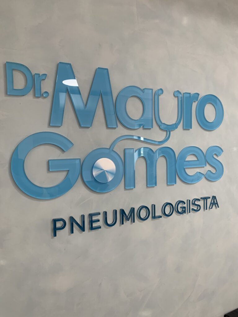 Comunicação visual para clínica.