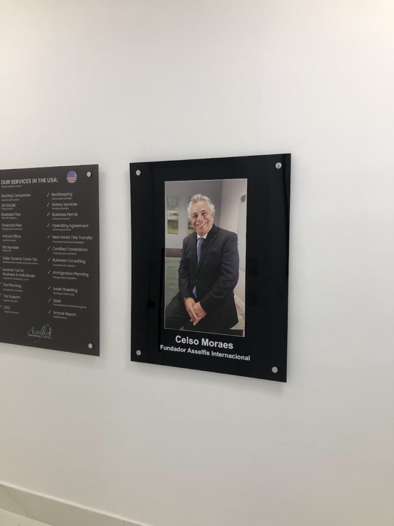 Comunicação visual para empresa.