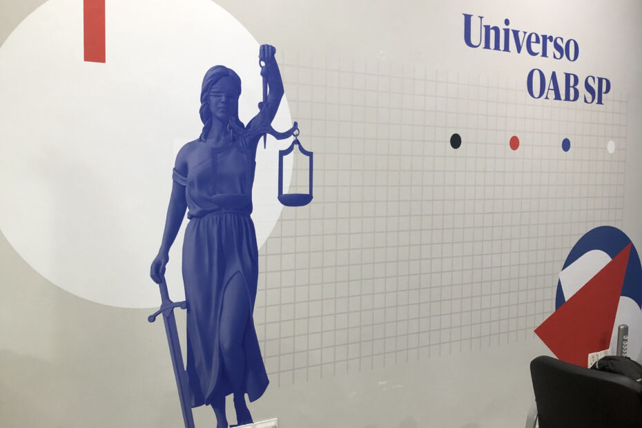 Comunicação visual para OAB.