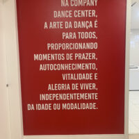 Letreiro em acrílico de 10 mm.
