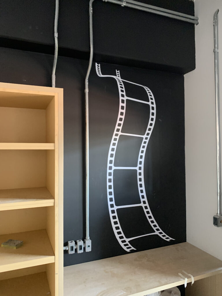 Adesivos personalizados para parede.